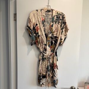 Floral Kimono Robe